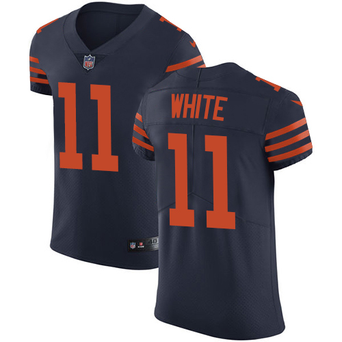Nike Bears #11 Kevin White Navy Blue Alternate Men's Stitched NFL Vapor Untouchable Elite Jersey